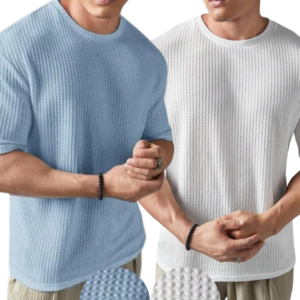 Pack of 2 - Waffle Knit Tees